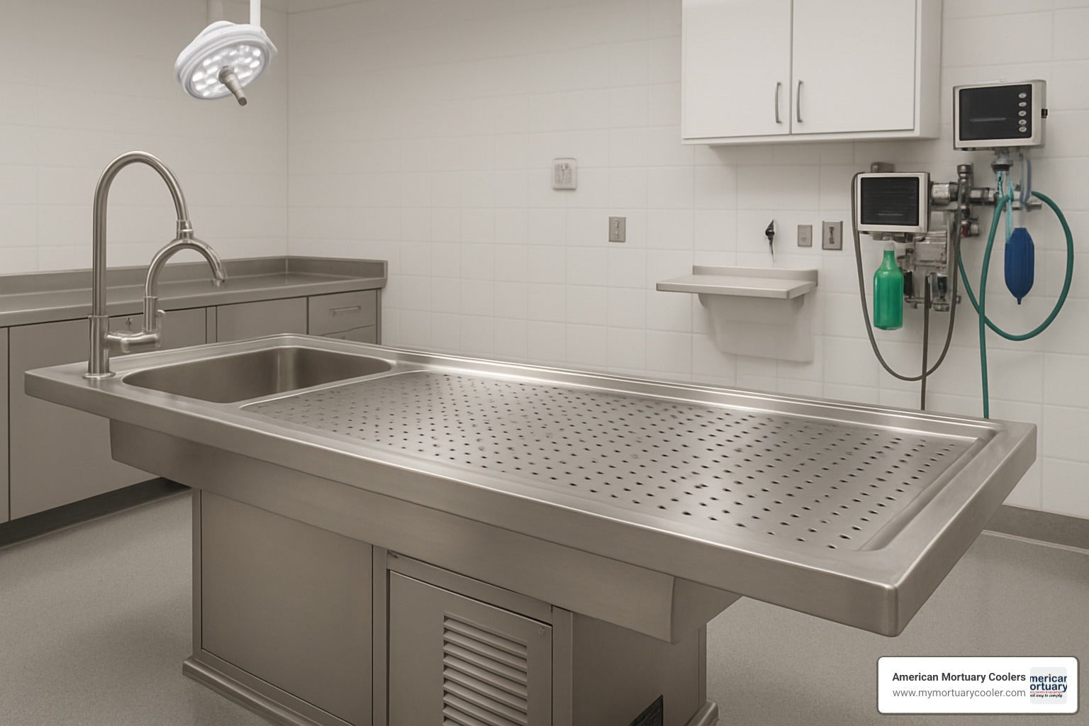 The Definitive Guide to Choosing a Necropsy Table - American Mortuary Coolers & Equipments The Definitive Guide to Choosing a Necropsy Table - American Mortuary Coolers & Equipments
